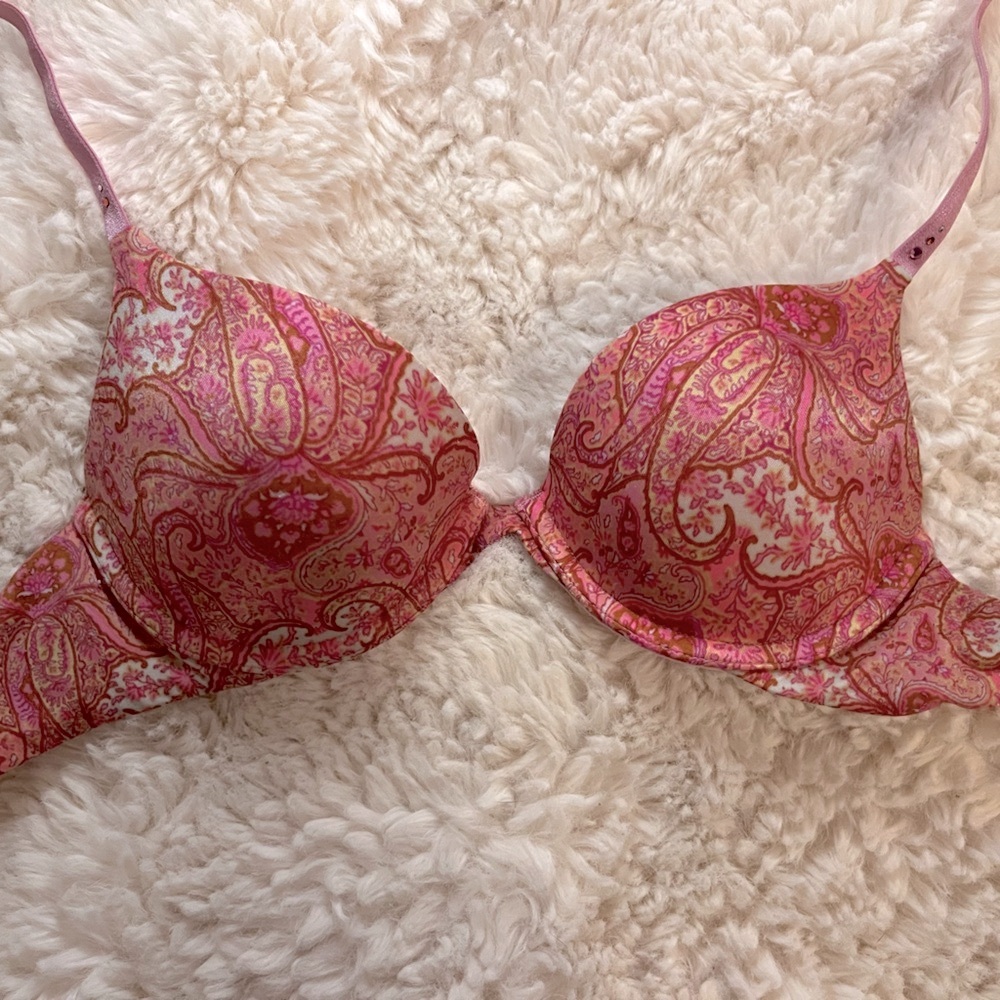 Victoria’s Secret Pink Paisley Bra